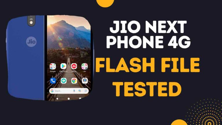Jio Phone Next 4G LS1542QWN Flash File