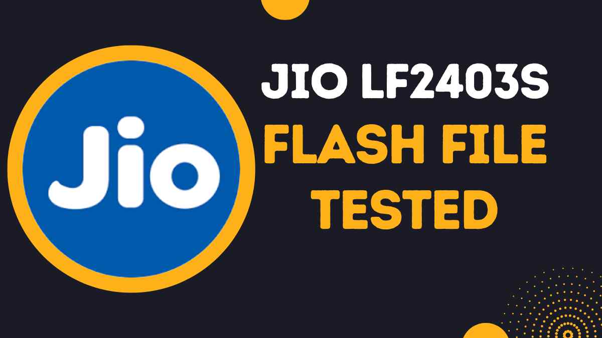 Jio LF2403S Flash File