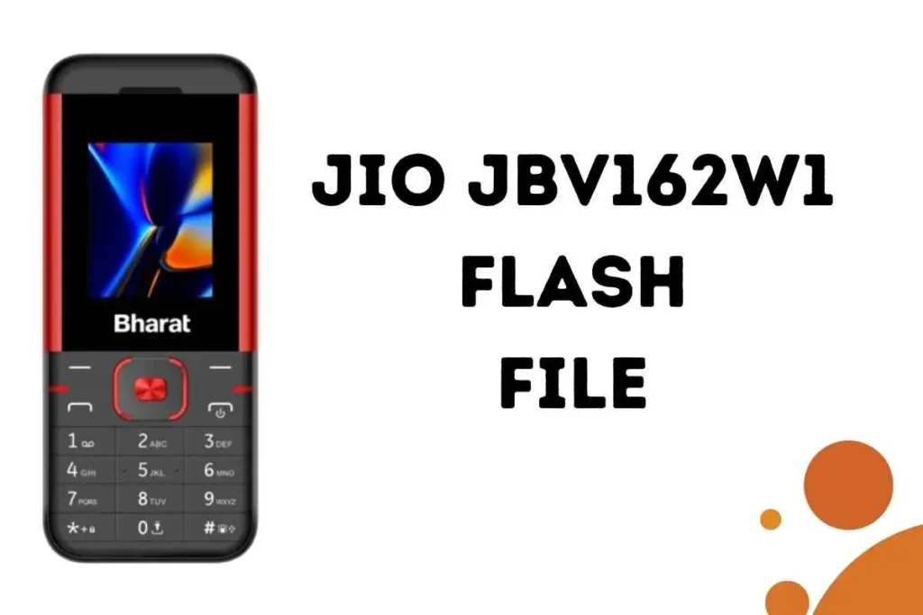 Jio JBV162W1 Flash File Download