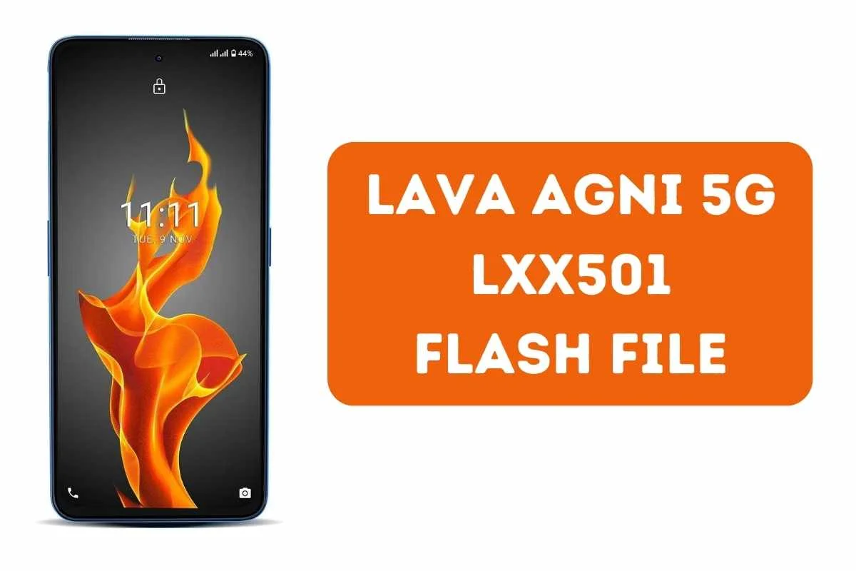 Lava Agni 5G LXX501 Flash File (Stock ROM)