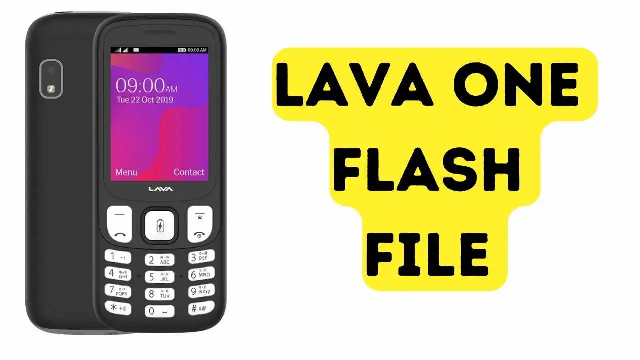Lava One Flash File